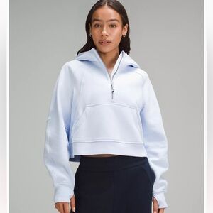 NWT Lululemon Scuba Oversized Half-Zip Hoodie size xs/s in windmill